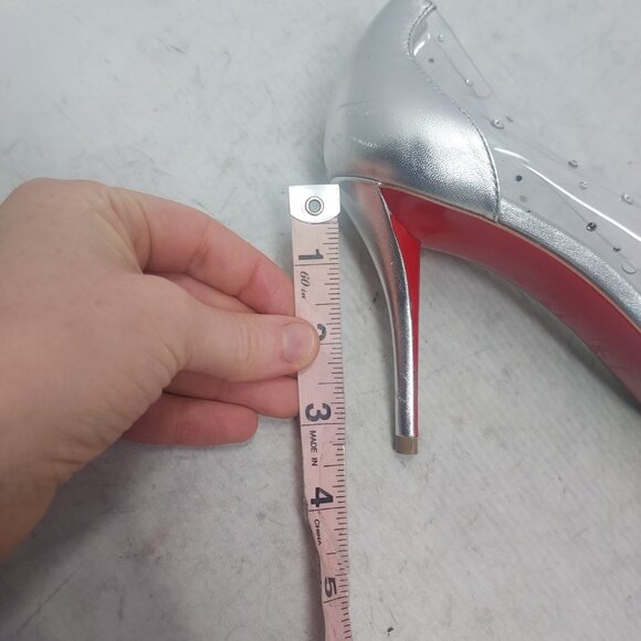Christian Louboutin Jelly Strass Bow Wedding Crystal PVC Pump - Picture 12 of 12